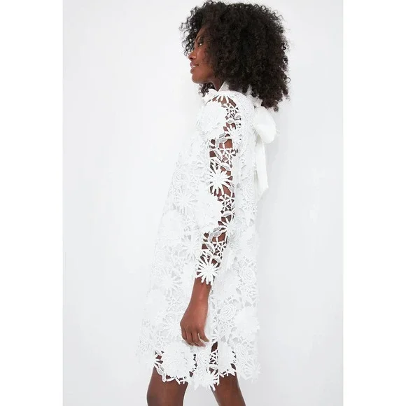 TUCKERNUCK Blanc Guipure Lace Daphne Dress NWT Size Small - Picture 3 of 10